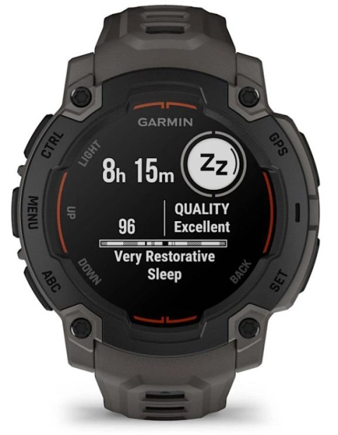 Zegarek Garmin Instinct E, 45mm MIP Black