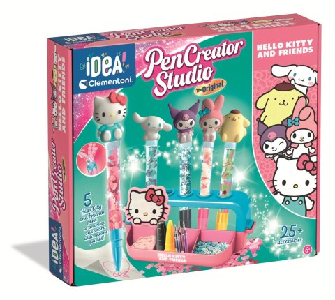 Zestaw Clementoni - Fabryka długopisów: Hello Kitty