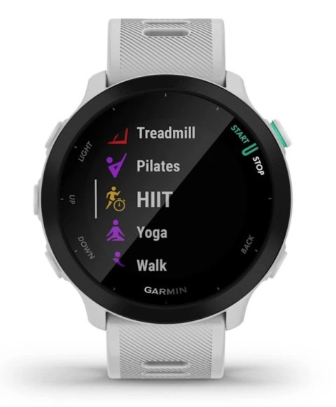 Zegarek Garmin Forerunner 55, 42mm MIP White