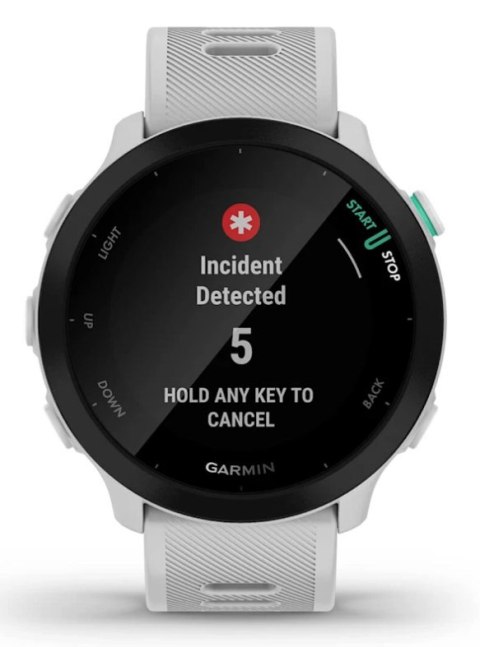 Zegarek Garmin Forerunner 55, 42mm MIP White