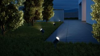 Oprawa ogrodowa wbijana SPOT GARDEN LED 6,7W 512lm 3000K IP44 IK03 230V antracyt / aluminium