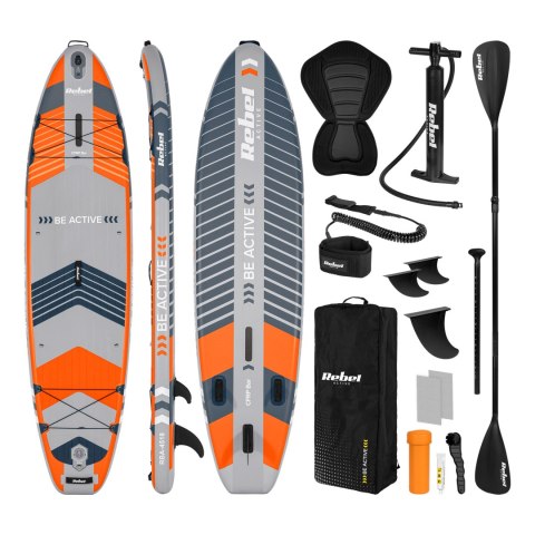 Deska SUP REBEL ACTIVE PRO RBA-4518 - pomarańczowa