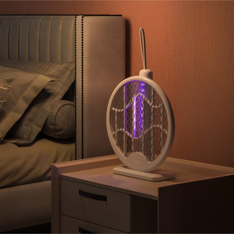 Elektryczna łapka / lampka na owady składana 3w1 TEESA
