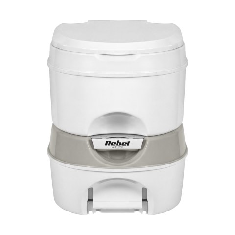 Przenośna toaleta turystyczna 24L / 20L , Rebel Active