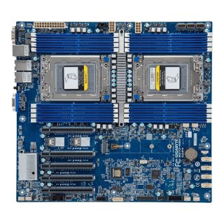 Płyta główna Gigabyte MS74-HB0 2x LGA4710 Intel Xeon 6 SoC (16x DIMM, 3x SlimSAS (12x SATA), 2xM.2, 2x10Gbe, 2x1Gbe, IPMI, E-ATX