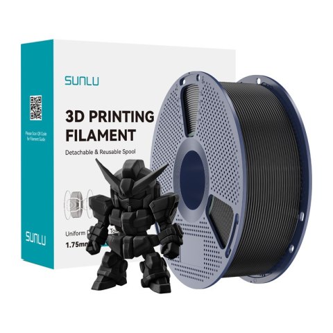 Filament SUNLU PLA+ 2.0 1.75mm 1kg (czarny)