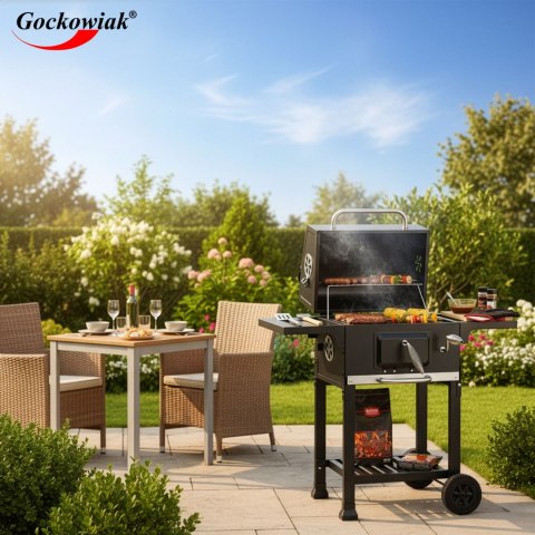Grill węglowy z żeliwnym rusztem FERRO