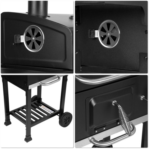 Grill węglowy z żeliwnym rusztem FERRO