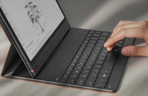 Etui magnetyczne Onyx Note Air 5 C brown z klawiaturą