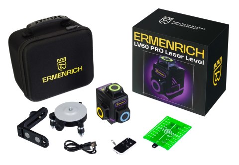 Poziomica laserowa Ermenrich PRO LV60