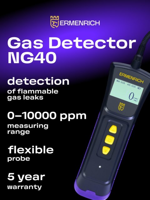 Detektor gazu Ermenrich NG40