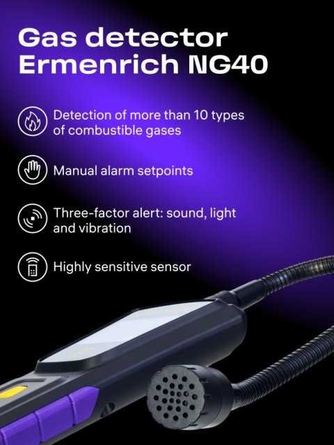 Detektor gazu Ermenrich NG40