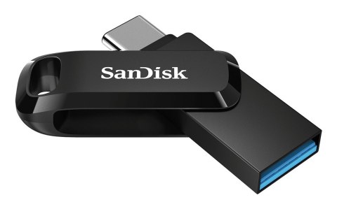 Pendrive SanDisk Ultra Dual GO SDDDC3-128G-G46 (128GB; USB 3.0, USB-C; kolor czarny)