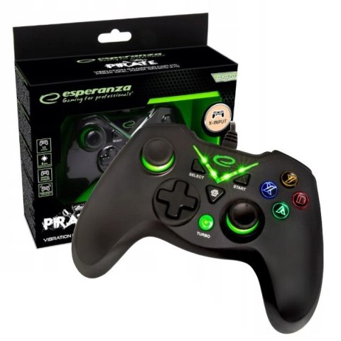 ESPERANZA GAMEPAD PC/XBOX ONE/XBOX SERIES X/S USB PIRATE EGG114K
