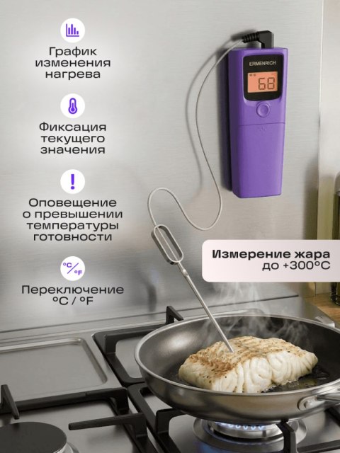 Termometr do mięsa Ermenrich BBQ GT20