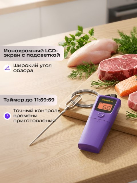 Termometr do mięsa Ermenrich BBQ GT20