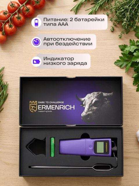 Termometr do mięsa Ermenrich BBQ GT20