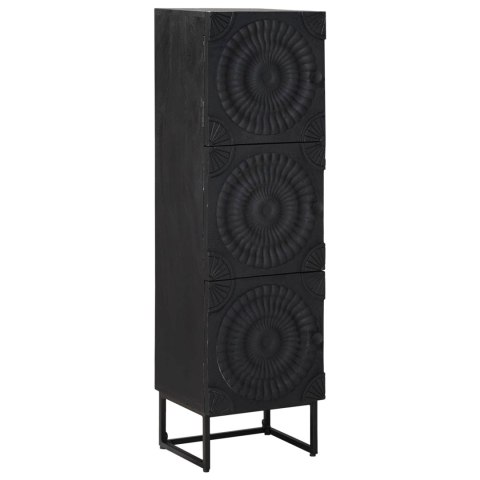 Highboard Czarny 35 x 30 x 120 cm