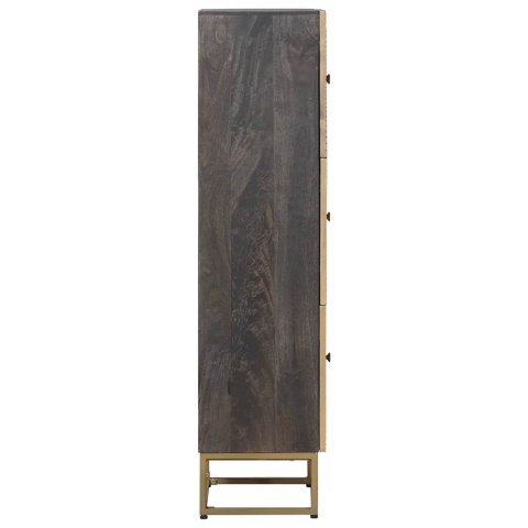 Highboard Mosiądz 35 x 30 x 120 cm