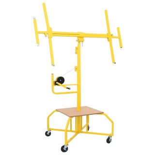Podnośnik do płyt gipsowych Żółty 300 x 107 x 330 cm Stal