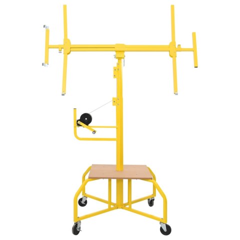 Podnośnik do płyt gipsowych Żółty 300 x 107 x 330 cm Stal