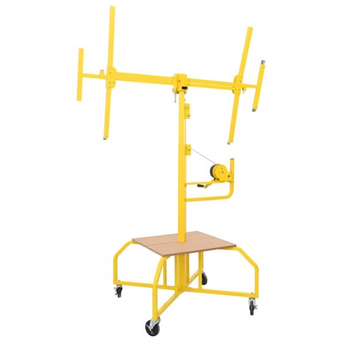 Podnośnik do płyt gipsowych Żółty 300 x 107 x 330 cm Stal