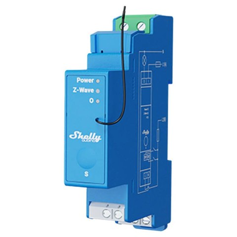 Przekaźnik SHELLY Qubino Pro 1 Z-Wave DIN 1-kanał