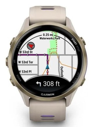 Zegarek sportowy Garmin Forerunner 970 47mm - French Grey