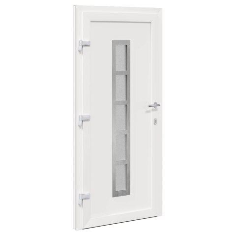 Drzwi Frontowe Biały 108 x 208 cm PVC