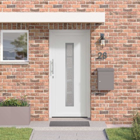 Drzwi Frontowe Biały 88 x 200 cm PVC