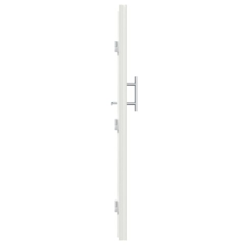 Drzwi Frontowe Biały 88 x 200 cm PVC