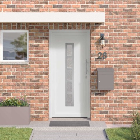Drzwi Frontowe Biały 98 x 208 cm PVC