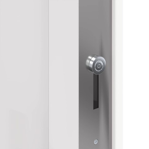 Drzwi Frontowe Biały 98 x 208 cm PVC