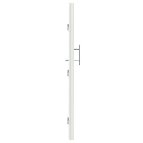 Drzwi Frontowe antracytowy 108 x 208 cm PVC
