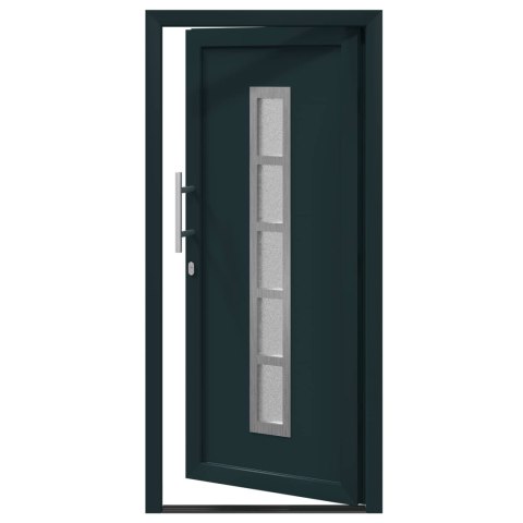 Drzwi Frontowe antracytowy 98 x 200 cm PVC