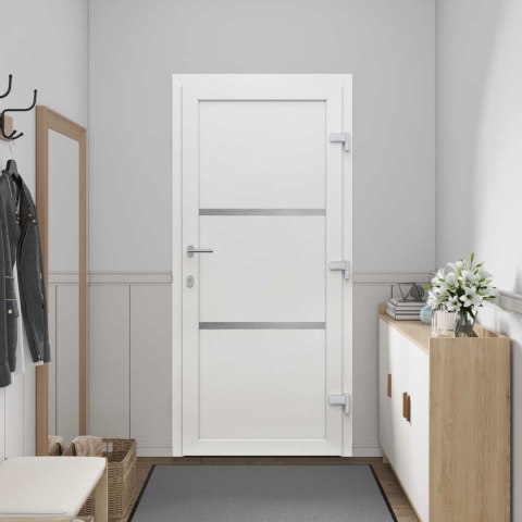 Drzwi Frontowe Biały 98 x 200 cm PVC