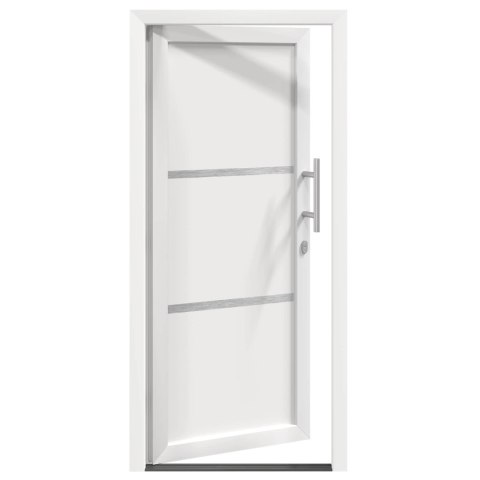 Drzwi Frontowe Biały 98 x 200 cm PVC