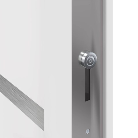 Drzwi Frontowe Biały 98 x 200 cm PVC