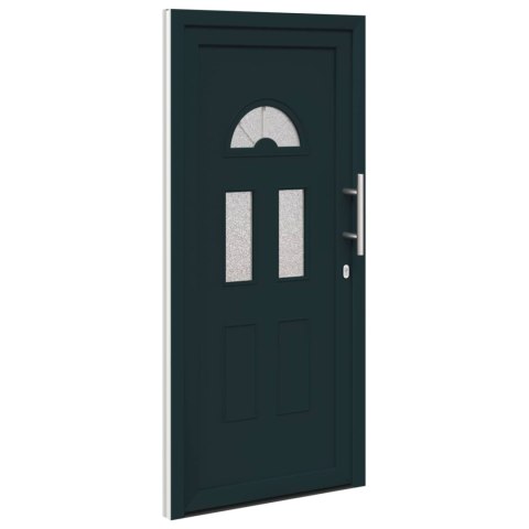 Drzwi Frontowe antracytowy 110 x 210 cm PVC