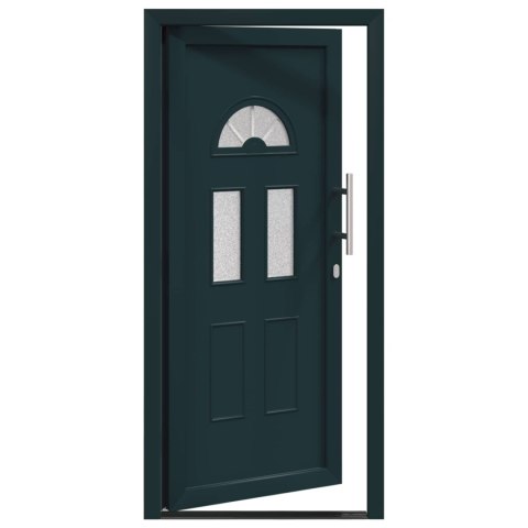Drzwi Frontowe antracytowy 98 x 208 cm PVC