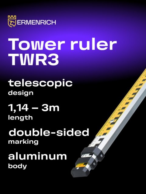 Łata teleskopowa Ermenrich Reel TWR3