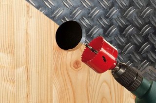 Otwornica BiM 152 mm Wolfcraft - kompletna