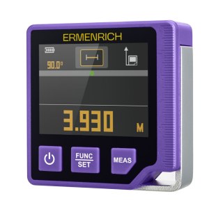 Poziomica cyfrowa z dalmierzem laserowym 3-w-1 Ermenrich Verk LQ60