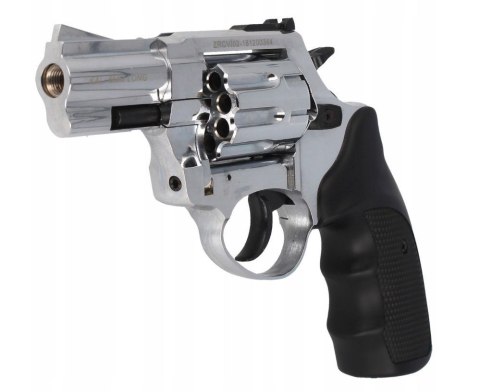 Rewolwer hukowy alarmowo sygnałowy ZORAKI R1-K6L BAS lufa 2,5" kal. .22 Long Blank chrom błysk (R1256MNP-BAS)