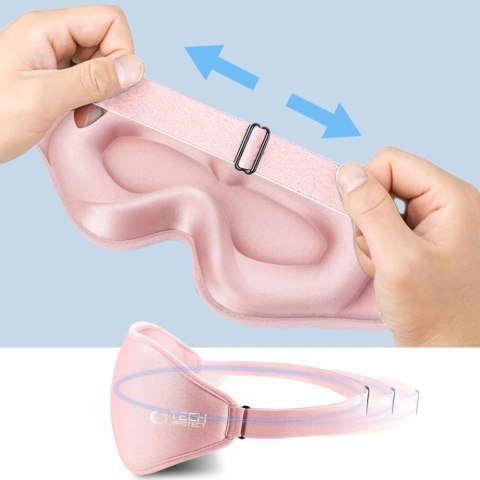 Maska do spania na oczy Eyeshade Sleep Mask - różowa