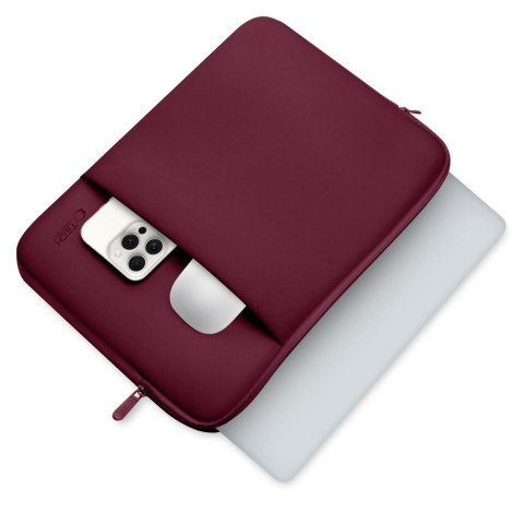 Pokrowiec etui ochronne Neopren na laptopa 14'' - bordowy