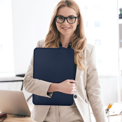 Torba pokrowiec Neopren na laptopa 14'' - granatowa