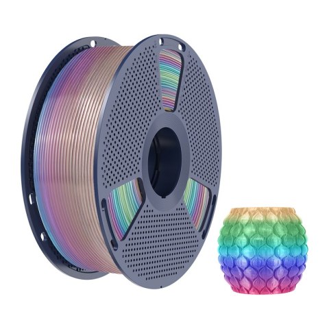 Filament SUNLU PLA 1.75mm 1kg Rainbow 04 (przezroczysty)