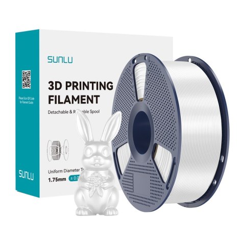 Filament SUNLU PLA+ Silk 1.75mm 1kg (biały)