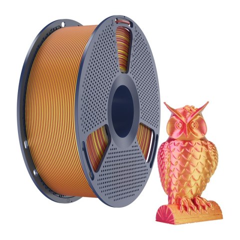 Filament SUNLU PLA+ Silk Dual Color 1.75mm 1kg (czerwono-złoty)